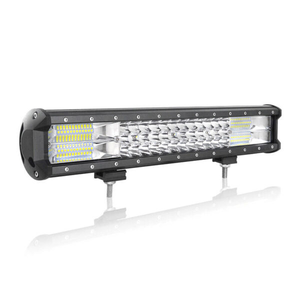 252W LED svetelná pracovná rampa 45cm, COMBO (diaľkové svetlo / rozptylové svetlo)